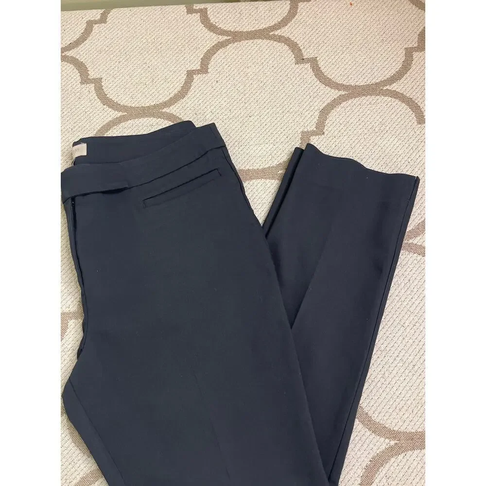 Hobbs London Black Annie Trouser Pants, size 10, MSRP $165